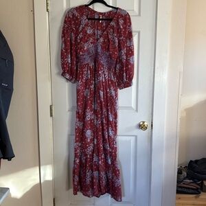 Free People Golden Hour Maxi Dress Small